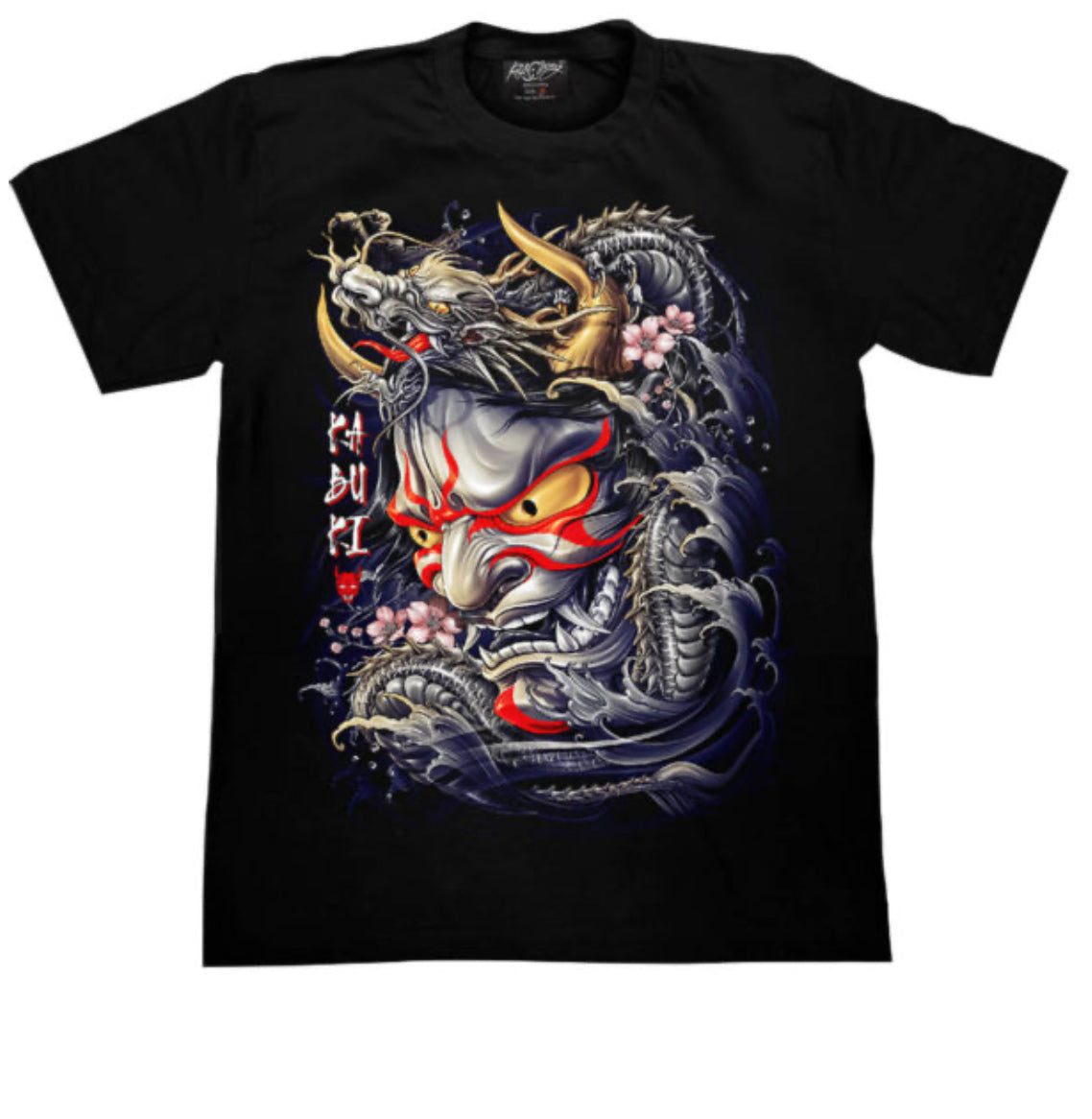 T-shirt "Kabuki Oni" – Force et Mystère du Théâtre Japonais
