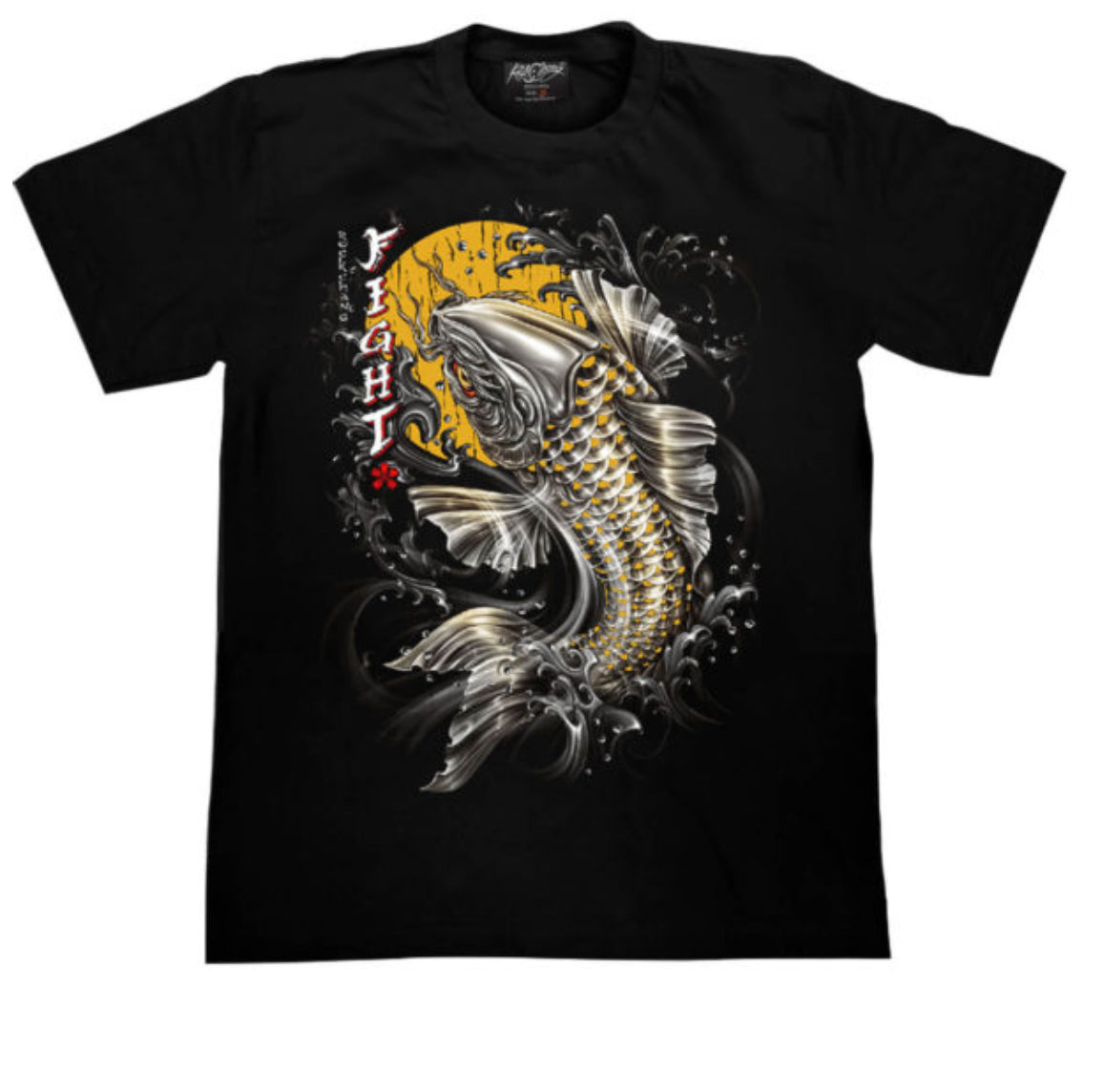 T-shirt "Fight Koi" – Esprit Japonais et Puissance