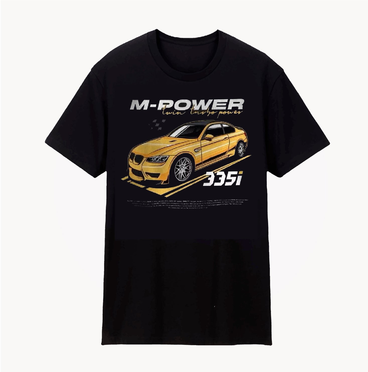 T-shirt BMW M-Power 335i - Performance Allemande
