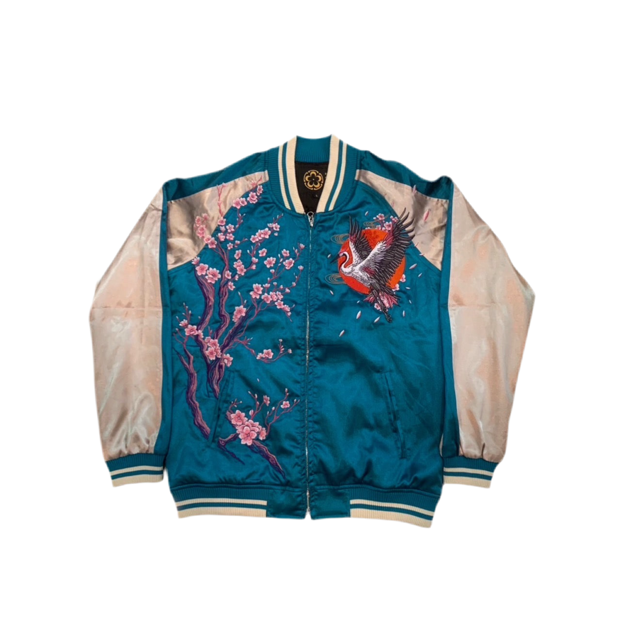 Blouson Sukajan Japonais – Miko et Grue