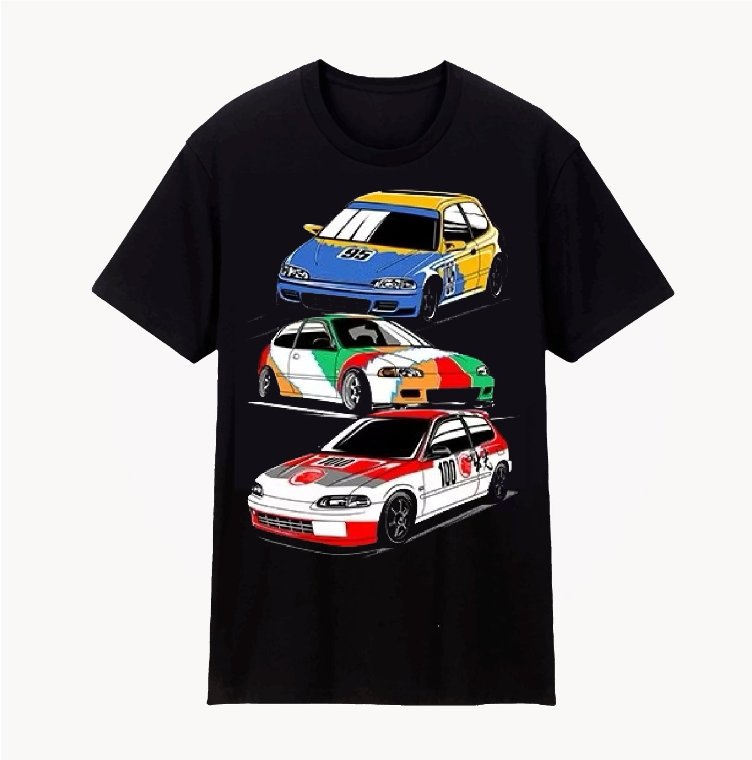 T-shirt Honda Civic Triple Legends - Collection JDM Racing