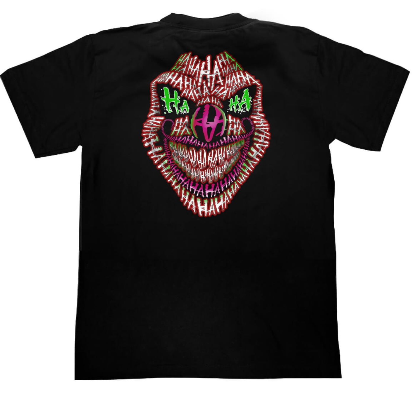 T-shirt Clown Psychédélique "HAHAHA"