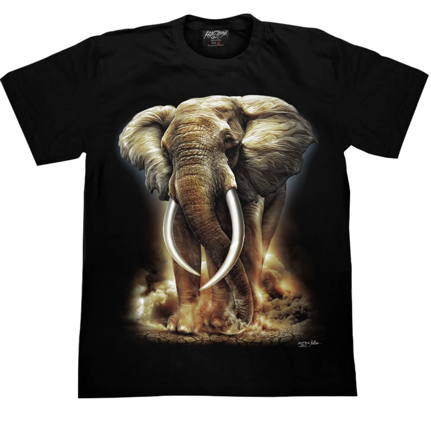 T-shirt Éléphant Majestueux