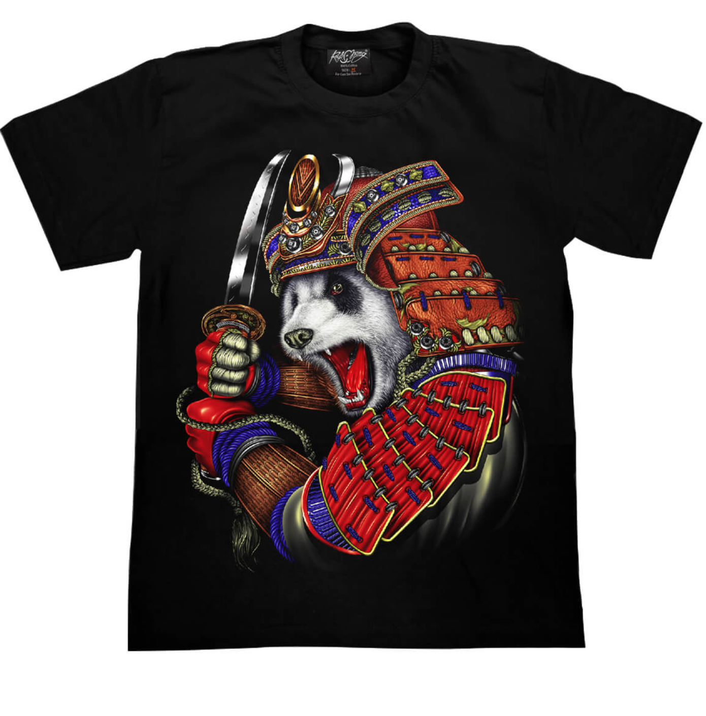 T-Shirt Panda Samouraï - Design Fusion Japon