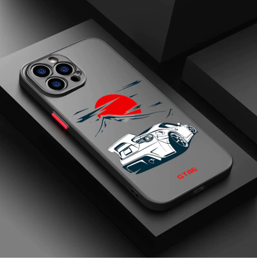 Coque iPhone GT-R Rising Sun - Design Japonais Moderne