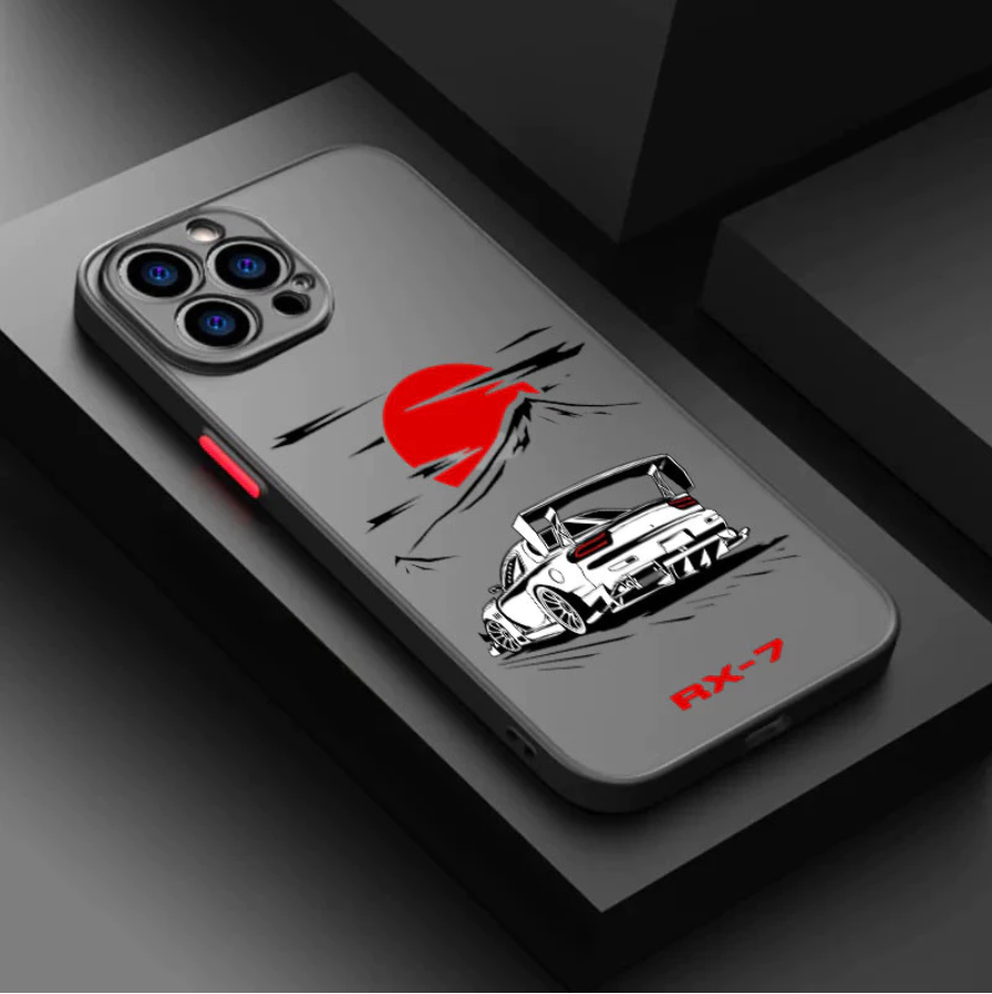 Coque iPhone RX-7 Rising Sun - Edition Drift Japonais
