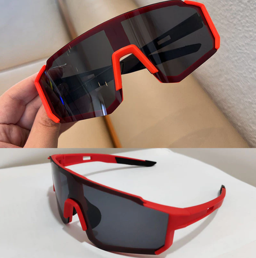 Lunettes Miroir XXL - Verres Arc-en-ciel Effet Chromé