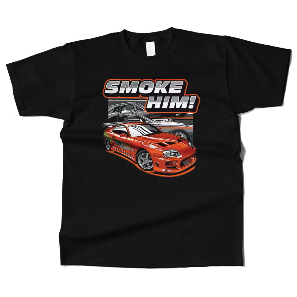 T-shirt Supra Orange - Affichez votre Passion pour la Vitesse