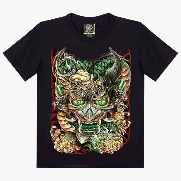 T-shirt Dragon Japonais - Design Irezumi Traditionnel