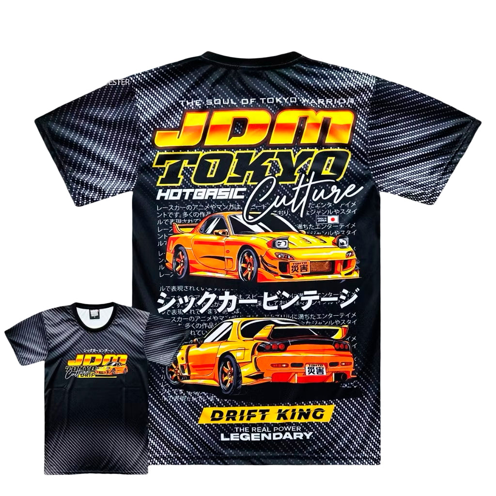 T-shirt "JDM Tokyo Culture" - Edition Drift King