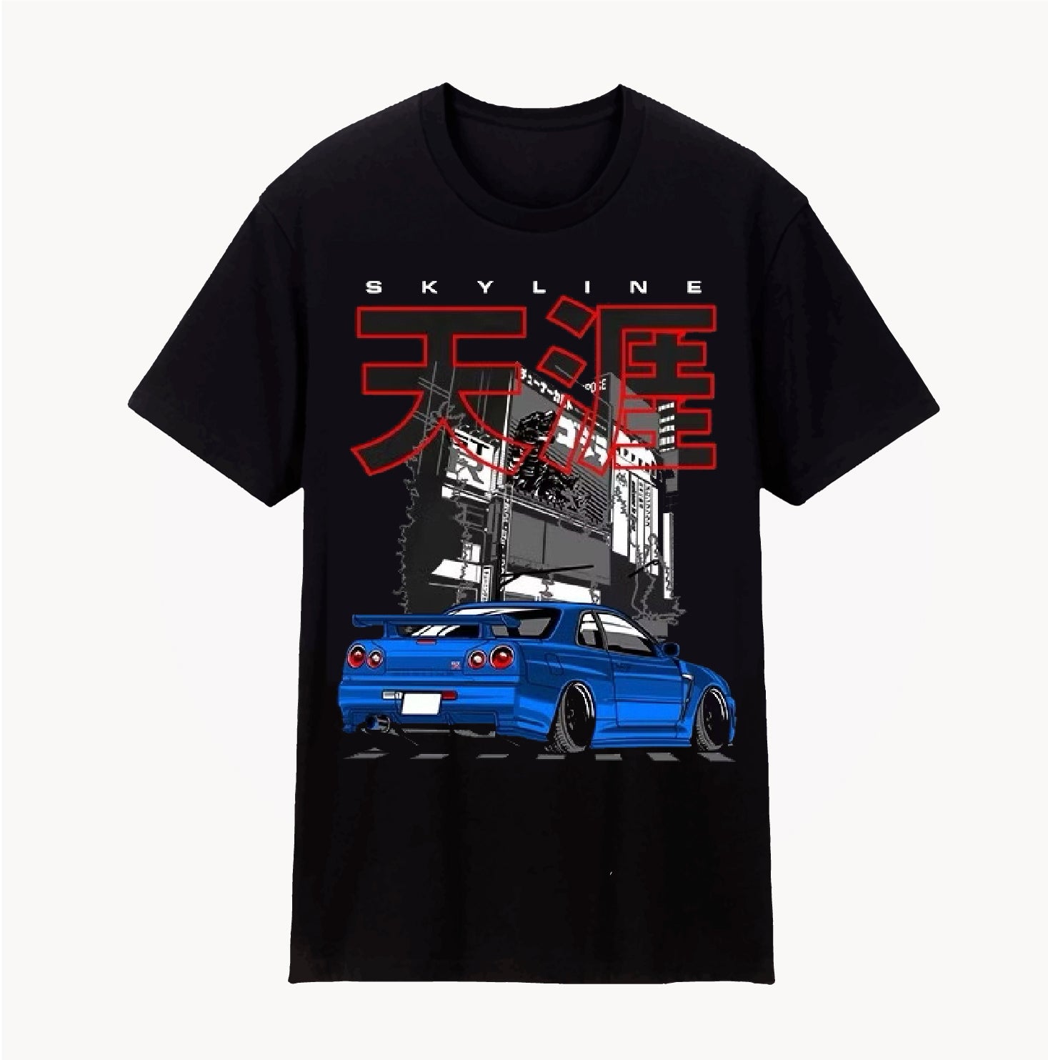 T-shirt Nissan Skyline - Légende JDM Urbaine