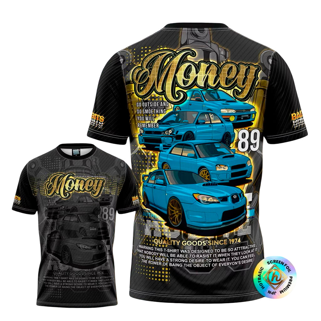 T-shirt sublimatio "Subaru Money 89" - Édition limitée