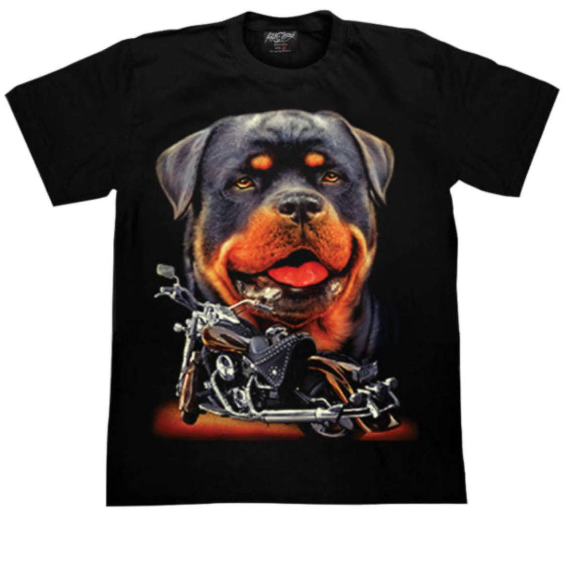 T-shirt Rottweiler Rider – Style Biker