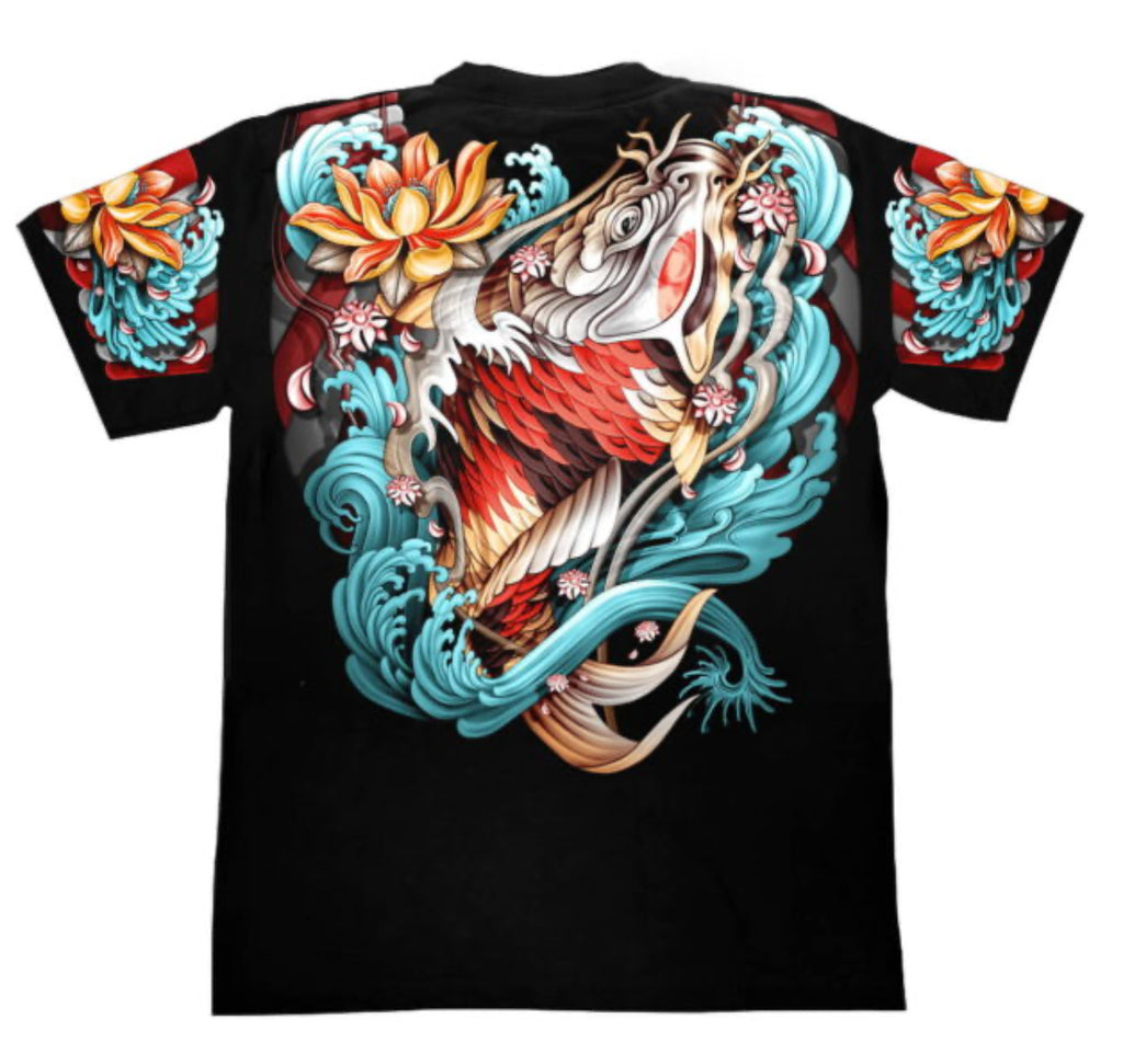 T-shirt Koi Max – Art Japonais Unique et Puissant